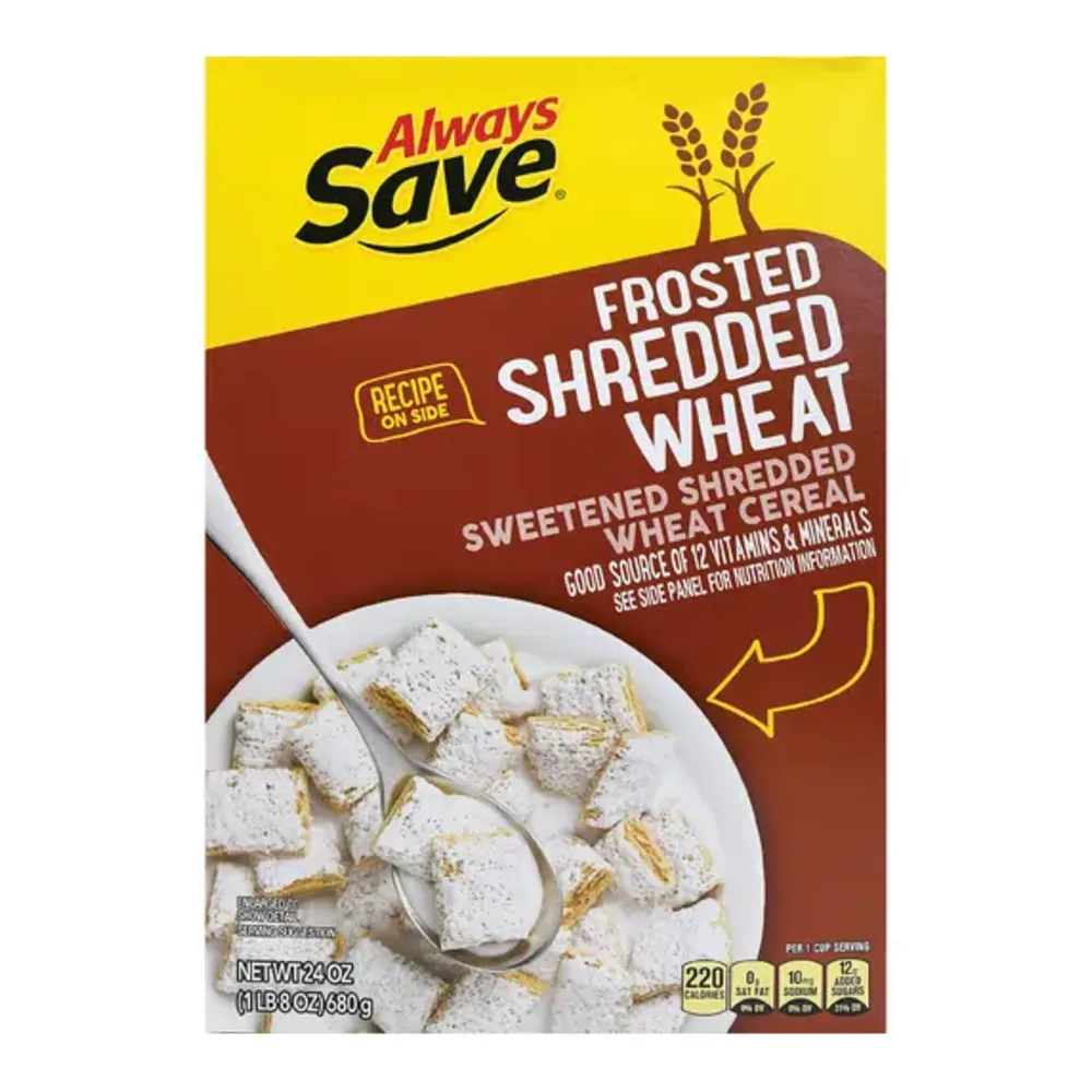 070038668299 AL SAVE FROSTED SHREDDED WHEAT 24Z - Image 1