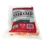 WHOLEY SHRIMP CKD T/ON 41/50 1LB