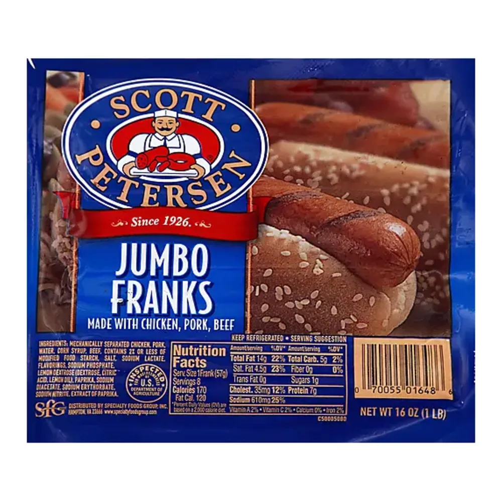 070055016486 SCOTT PETE JUMBO FRANKS 16Z - Image 1