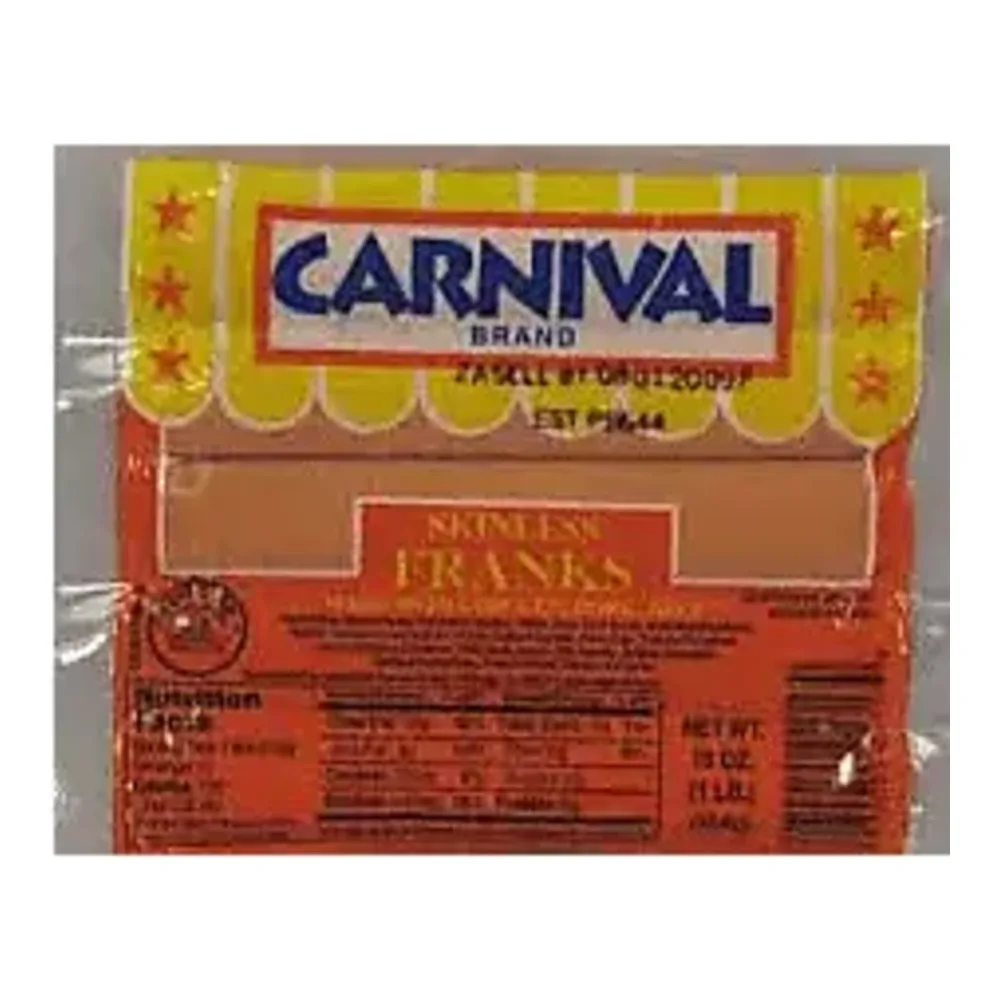 070055017179 SCOTT PETE CARNIVAL FRANKS 10PK - Image 1