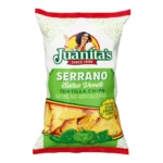 JUANITAS SALSA VERDE TORTILLA CHIPS 10Z