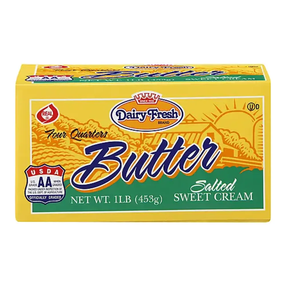 070163001176 DAIRY FRESH BUTTER SALTED 16Z - Image 1