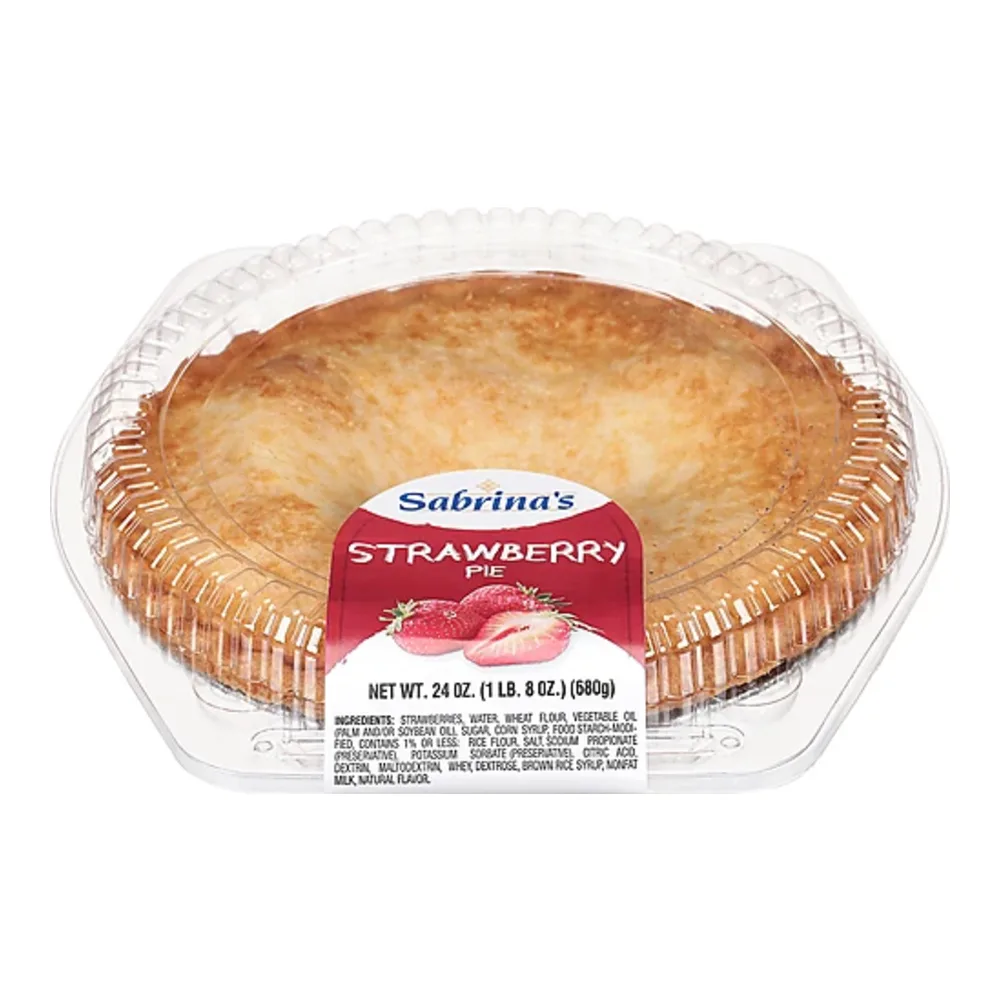 070163994584 SABRINAS PIE STRAWBERRY BAKED 8" - Image 1