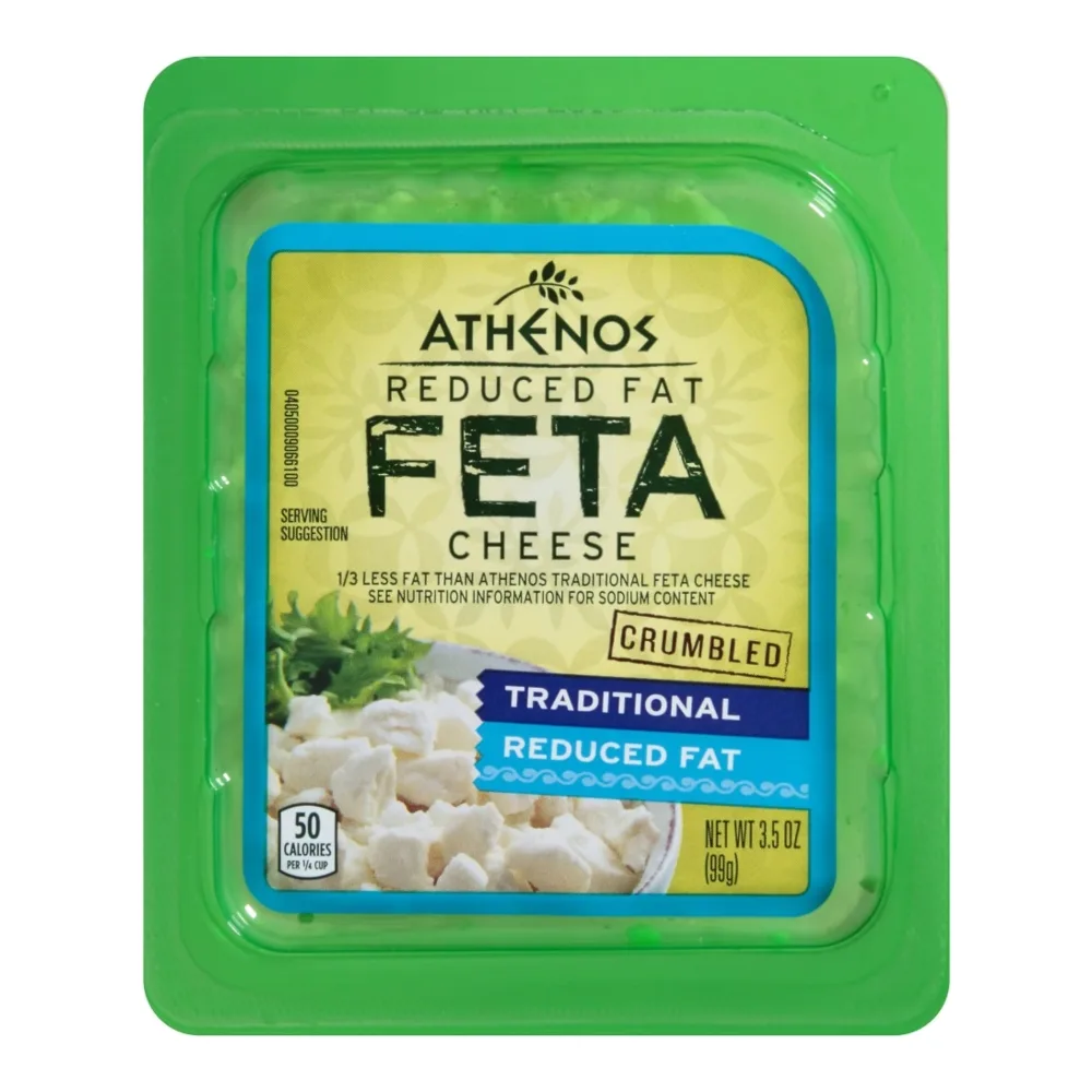 070277290985 ATHENOS FETA CRUMBLED LITE 3.5Z - Image 1