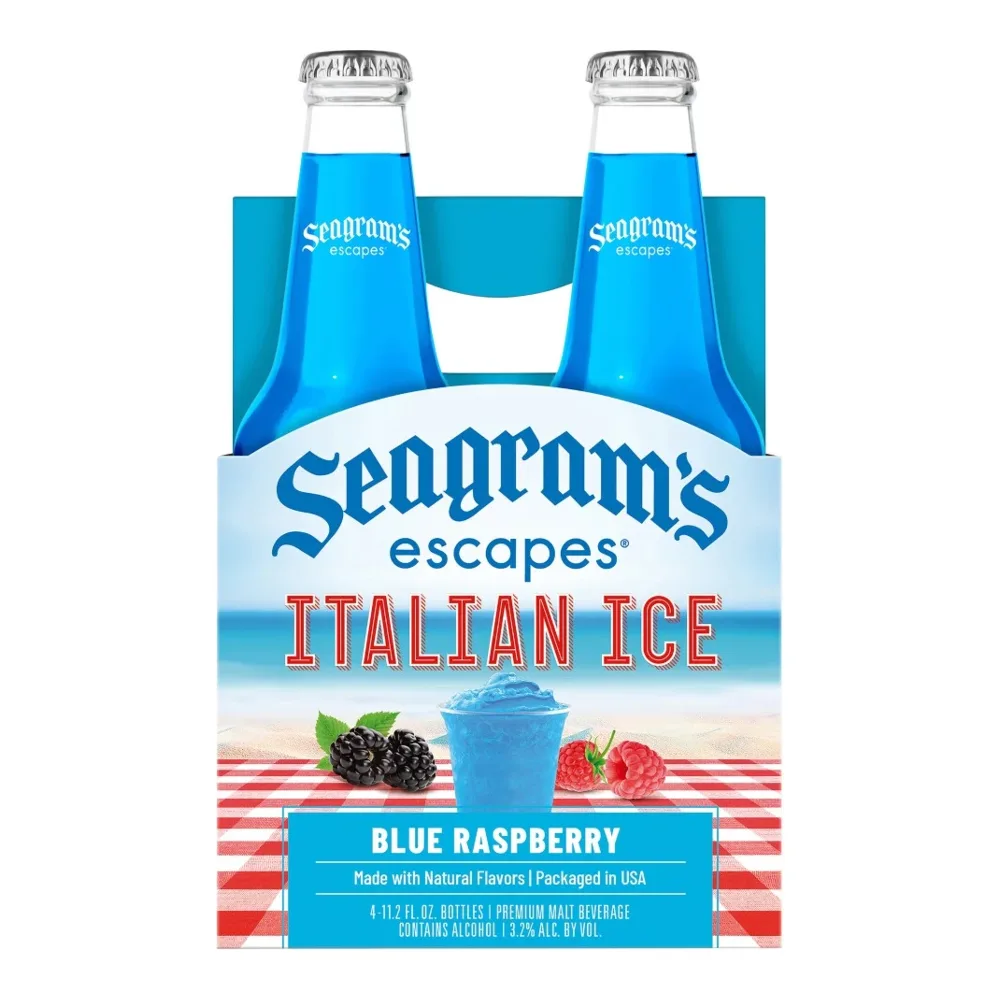 070310016459 SEAGRAMS JAMAICAN ME GLOW 11.4Z/4PK - Image 1