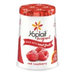 YOPLAIT ORG RASPBERRY YOGURT 6Z