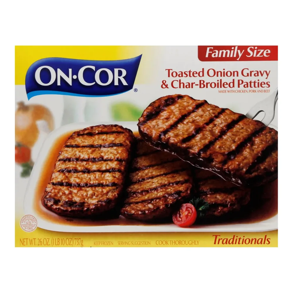 070575040343 ON-COR CHAR-BROILED PATTIES 26Z - Image 1
