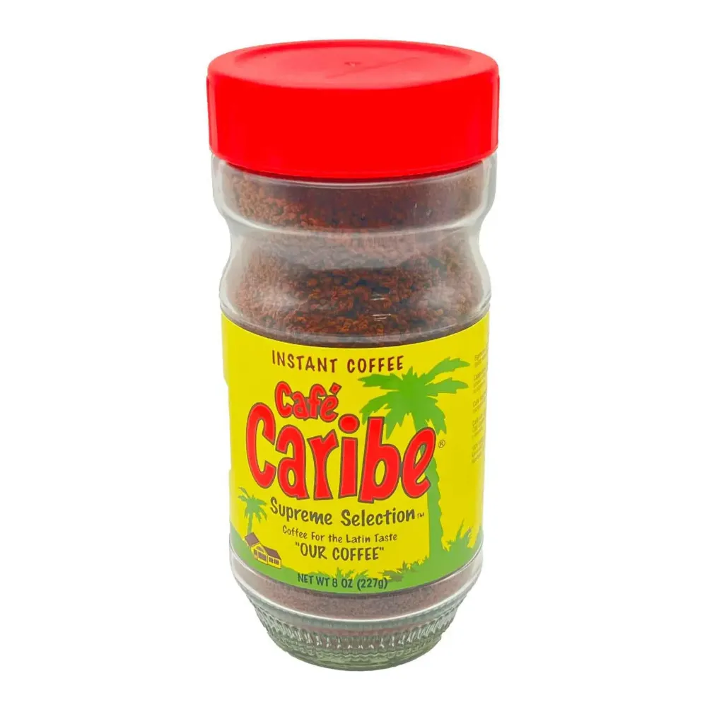 070594100424 CAFE CARIBE INSTANT COFFEE 8Z - Image 1