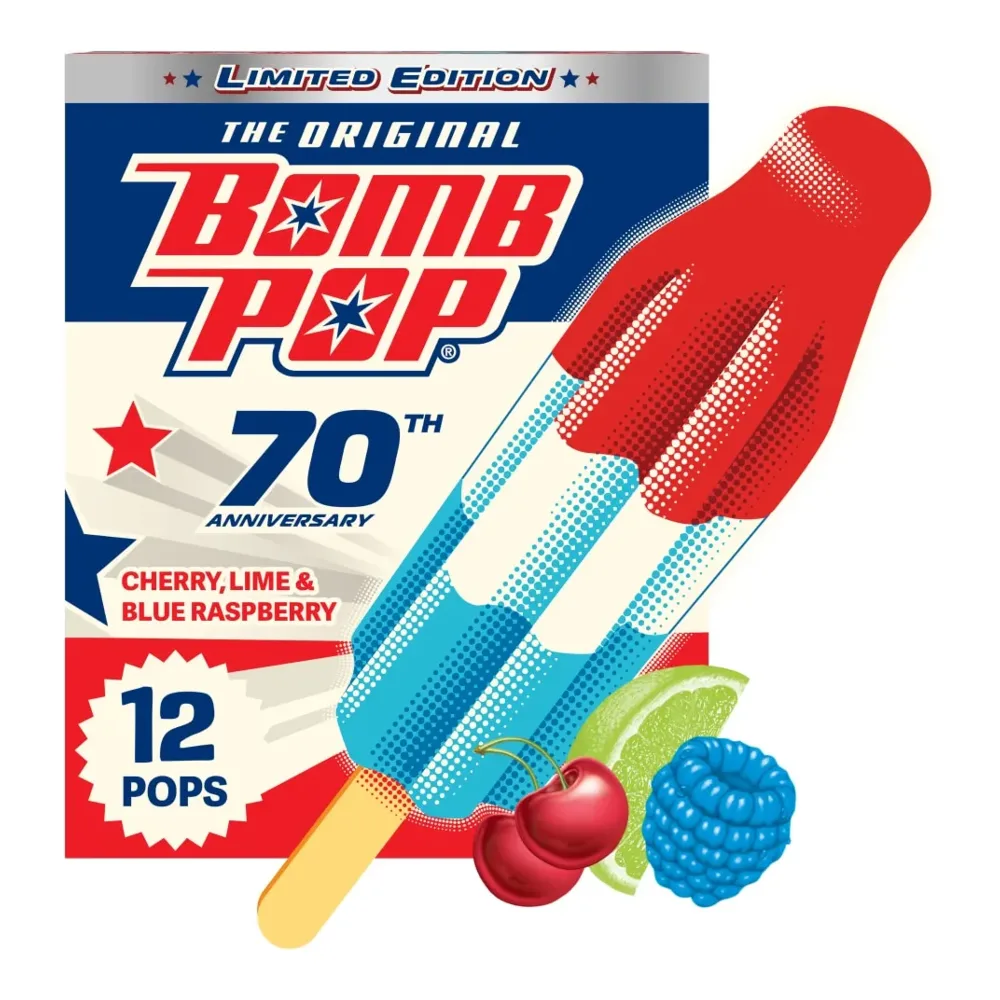 070640006632 BB BOMB RED WHT BLUE 12CT - Image 1
