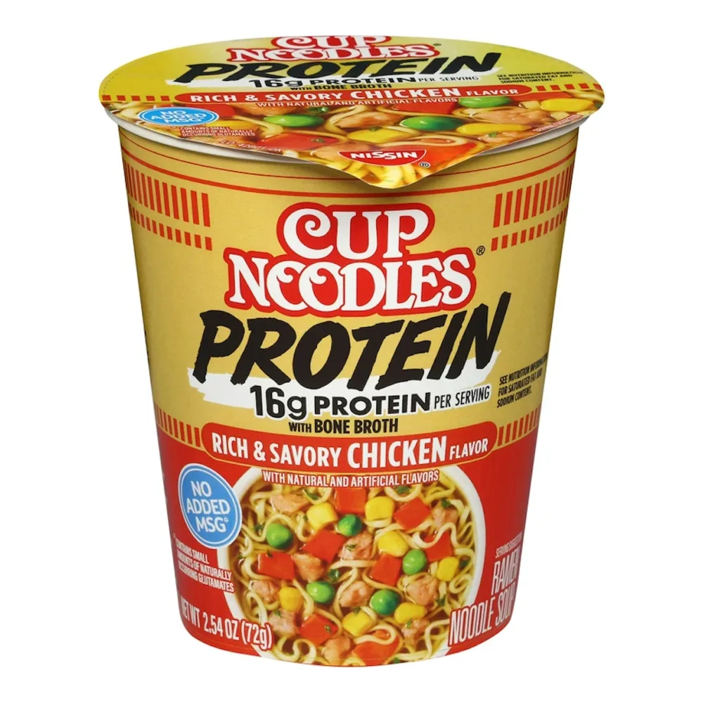 070662408018 NISSIN CUP 16G PROTEIN CHICKEN 2Z - Image 1