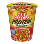 NISSIN CUP 16G PROTEIN BEEF 2Z