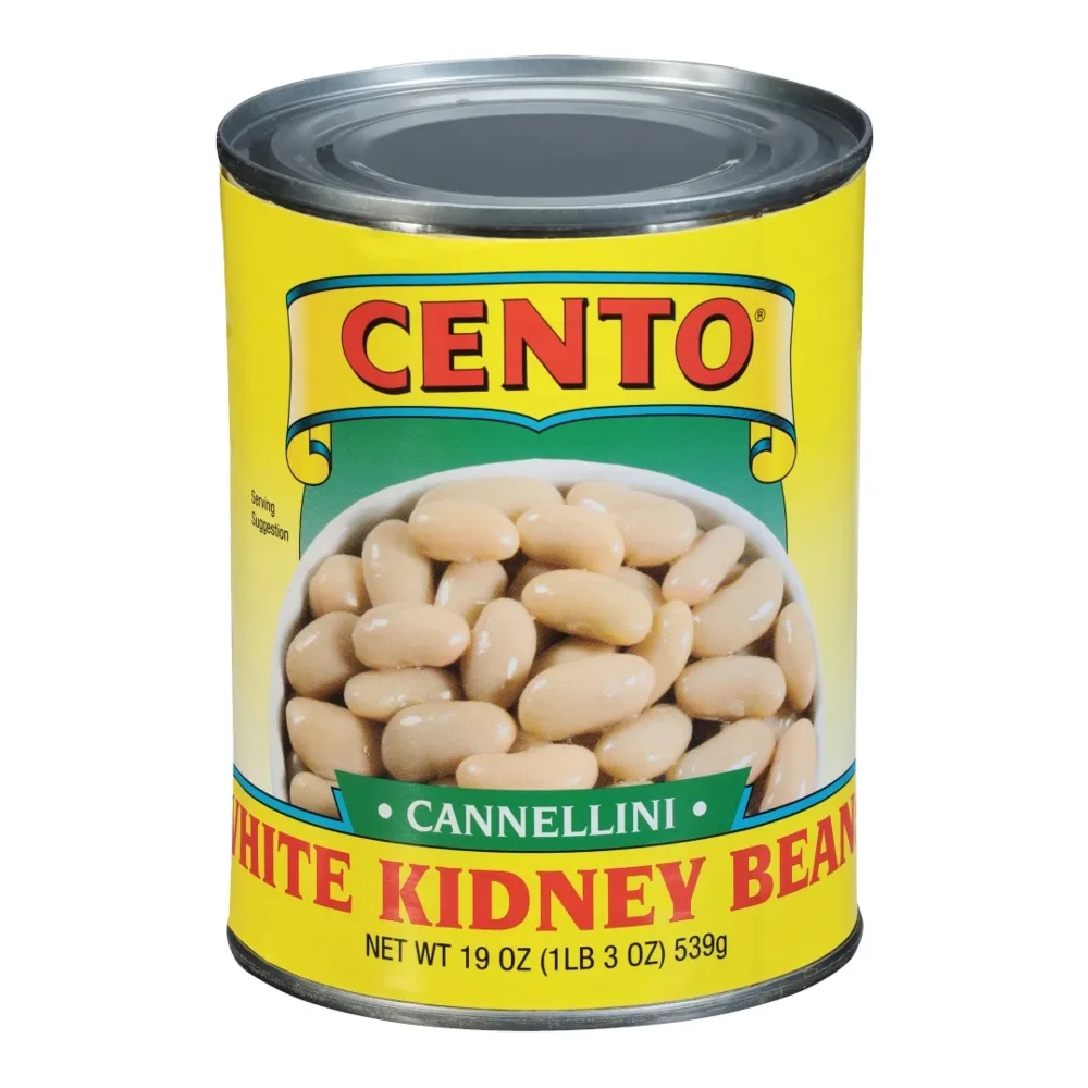 070796800023 CENTO WHITE KIDNEY BEANS 19Z - Image 1