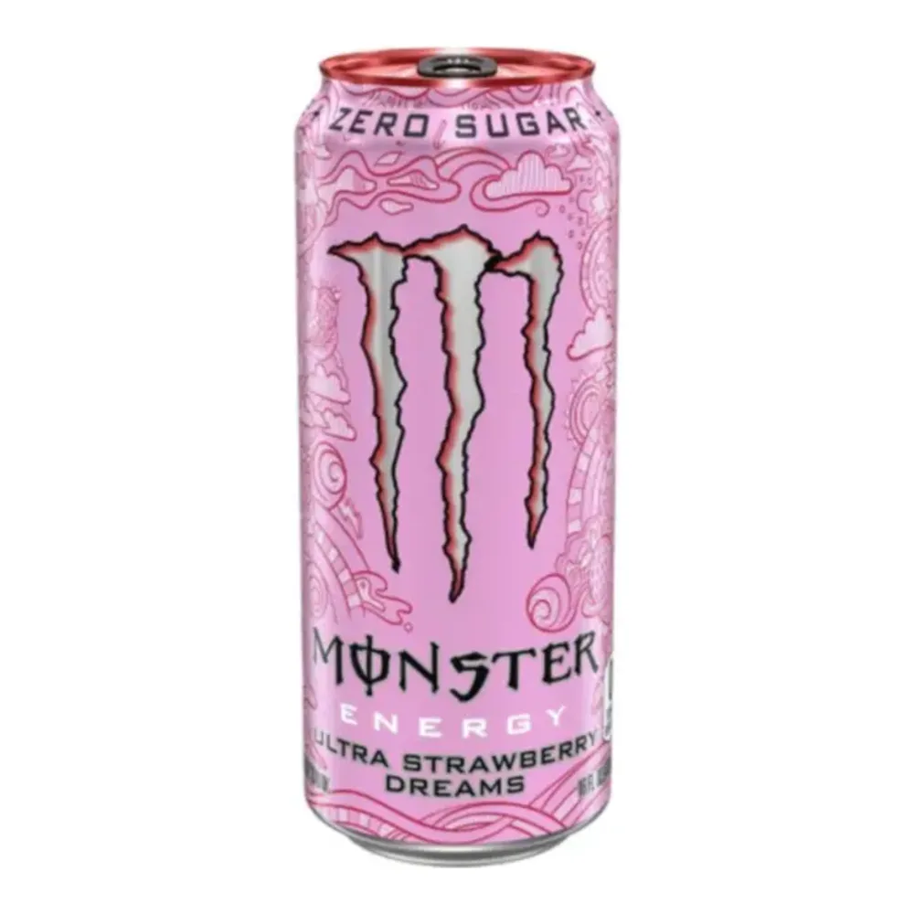 070847891857 MONSTER ENERGY ULTRA STAWBERRY DREAM 16Z - Image 1