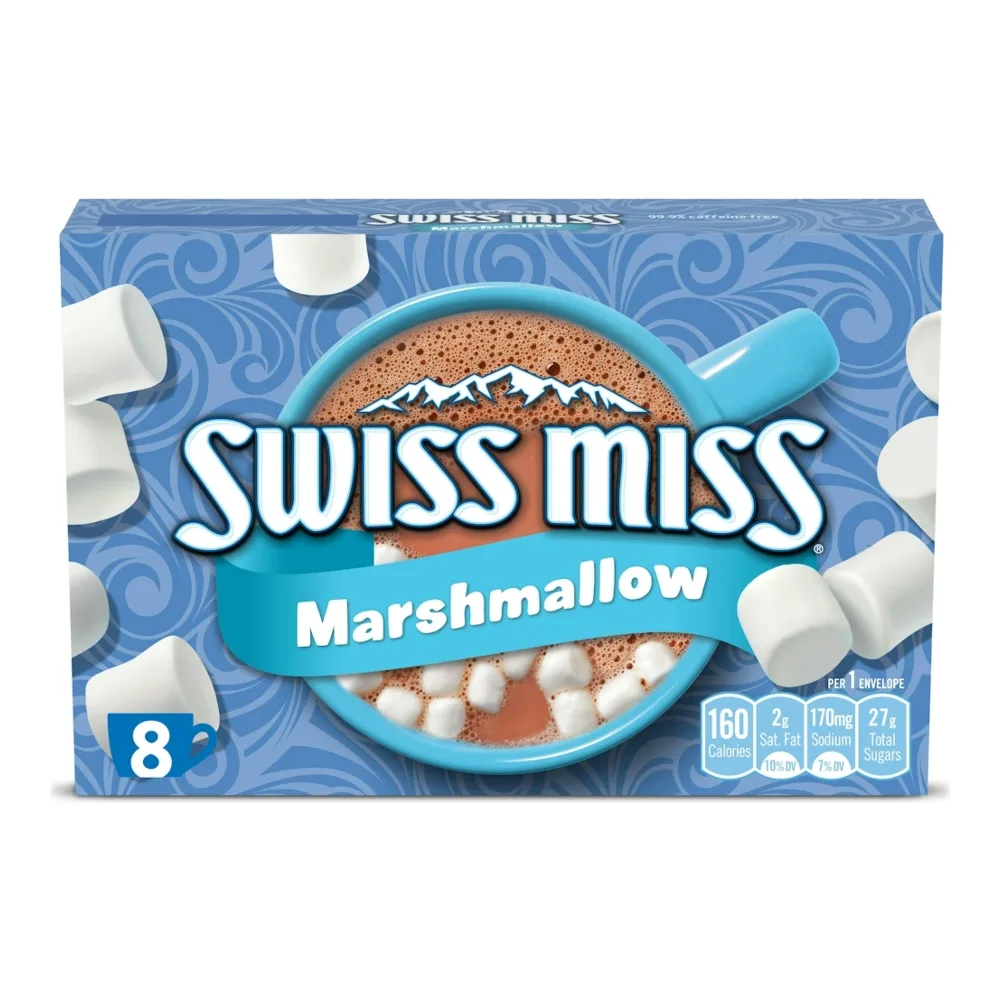 070920476346 SWISS MISS MINI HOT CHOC MARSM 8CT - Image 1