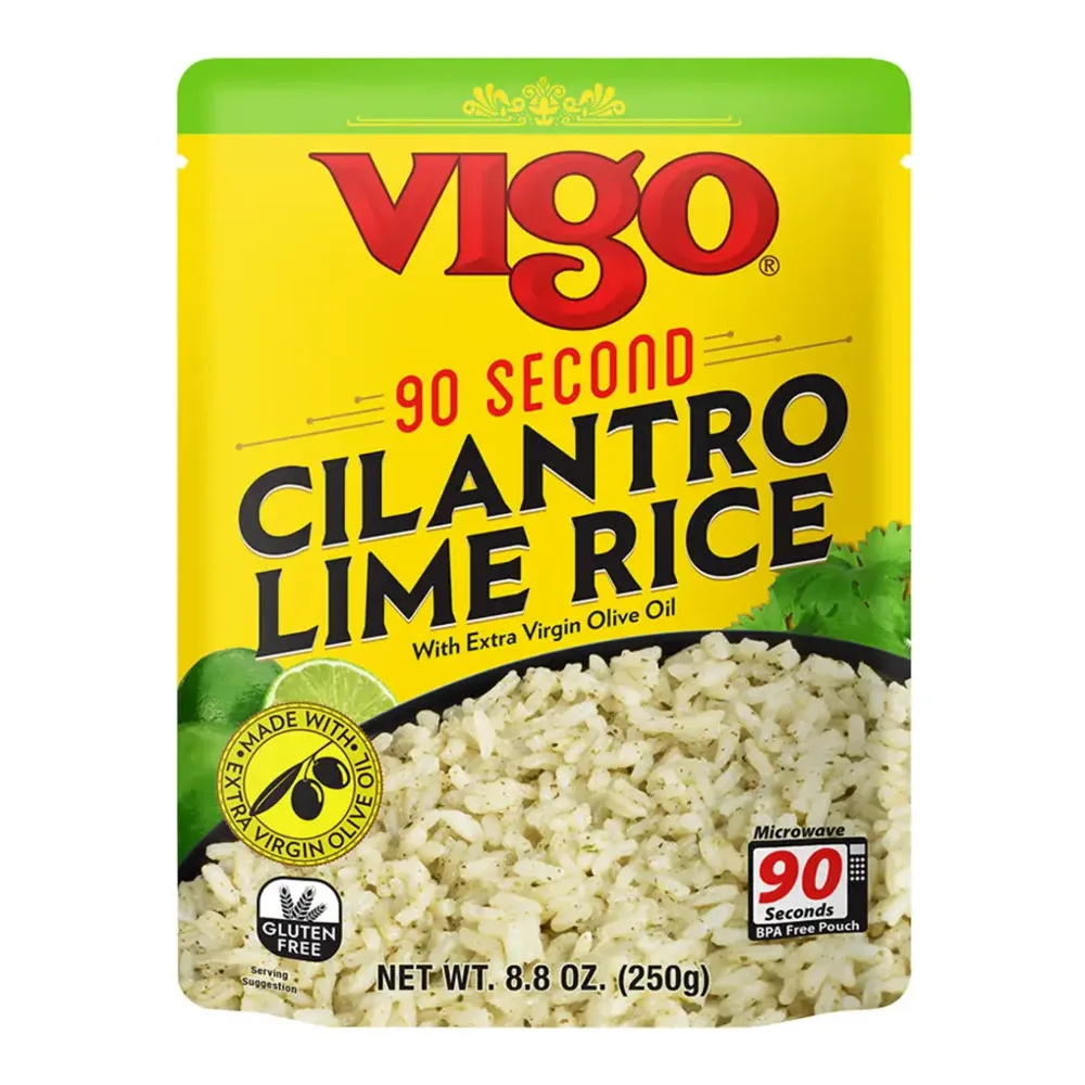 071072019115 VIGO 90 SEC CILANTRO LIME RICE 8.8Z - Image 1