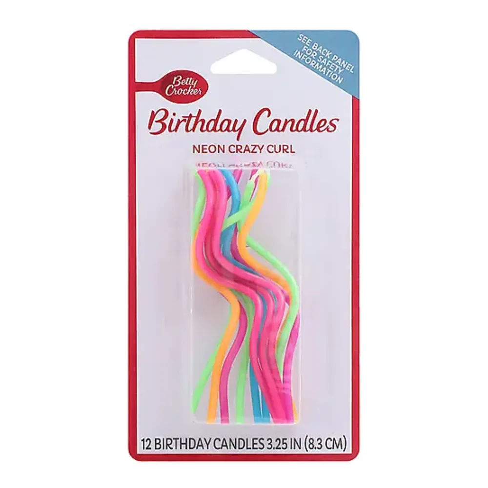 071169105127 BC NEON CRAZY CRL CANDLES 12CT - Image 1