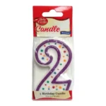 BC NUMERAL CANDLE #2