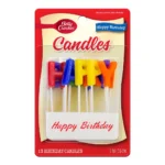 BC HAPPY BDAY CANDLE 13CT