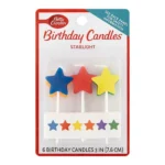 BC STAR LIGHT CANDLES 6CT