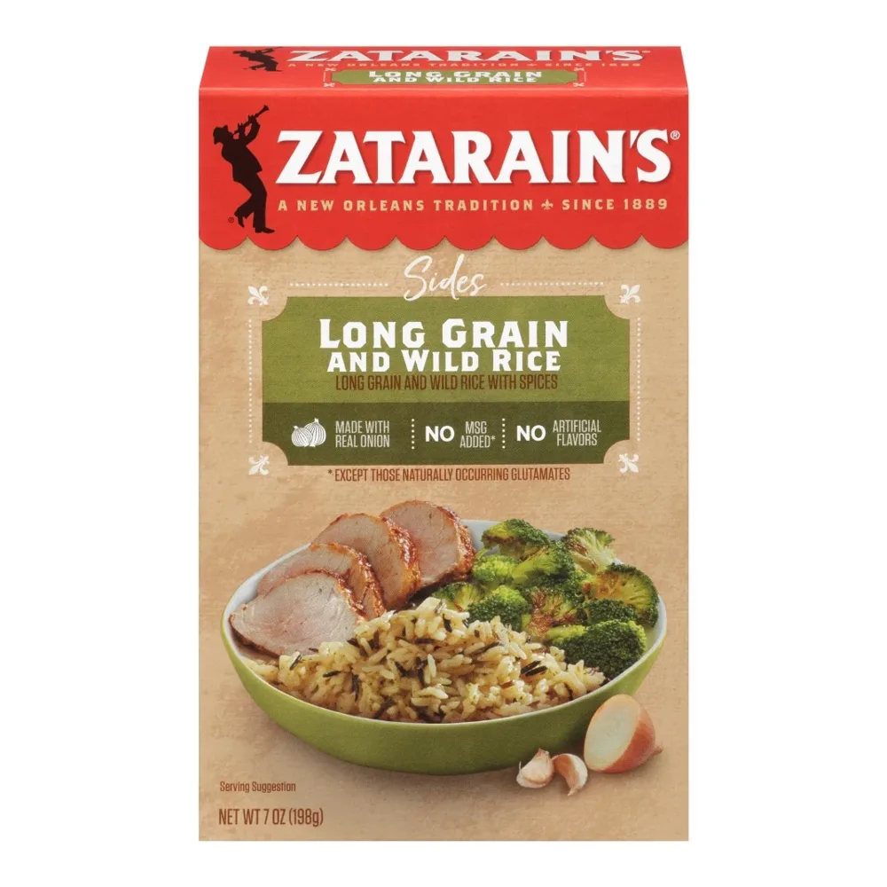 071429098404 ZATARAINS LONG GRAIN WILD MIX 7Z - Image 1