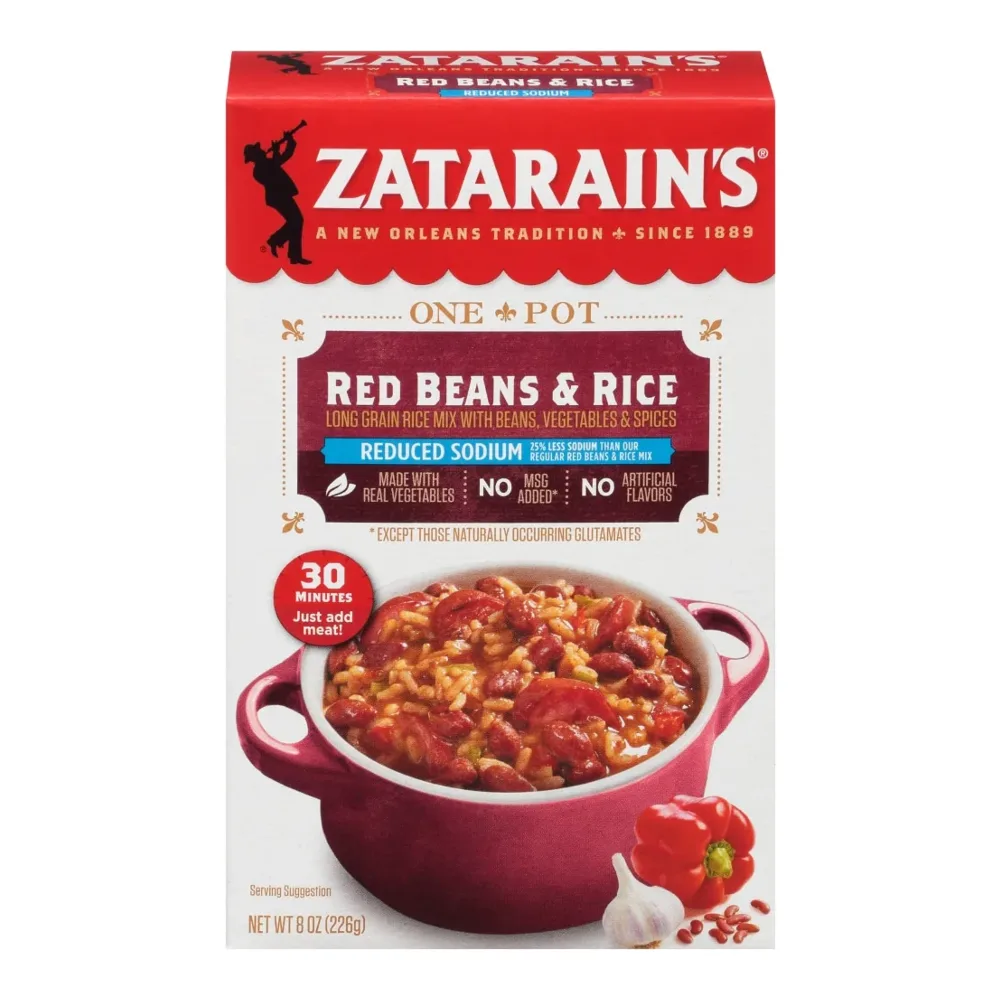 071429099838 ZATARAINS ORLEANS RED BEAN L/S 7Z - Image 1
