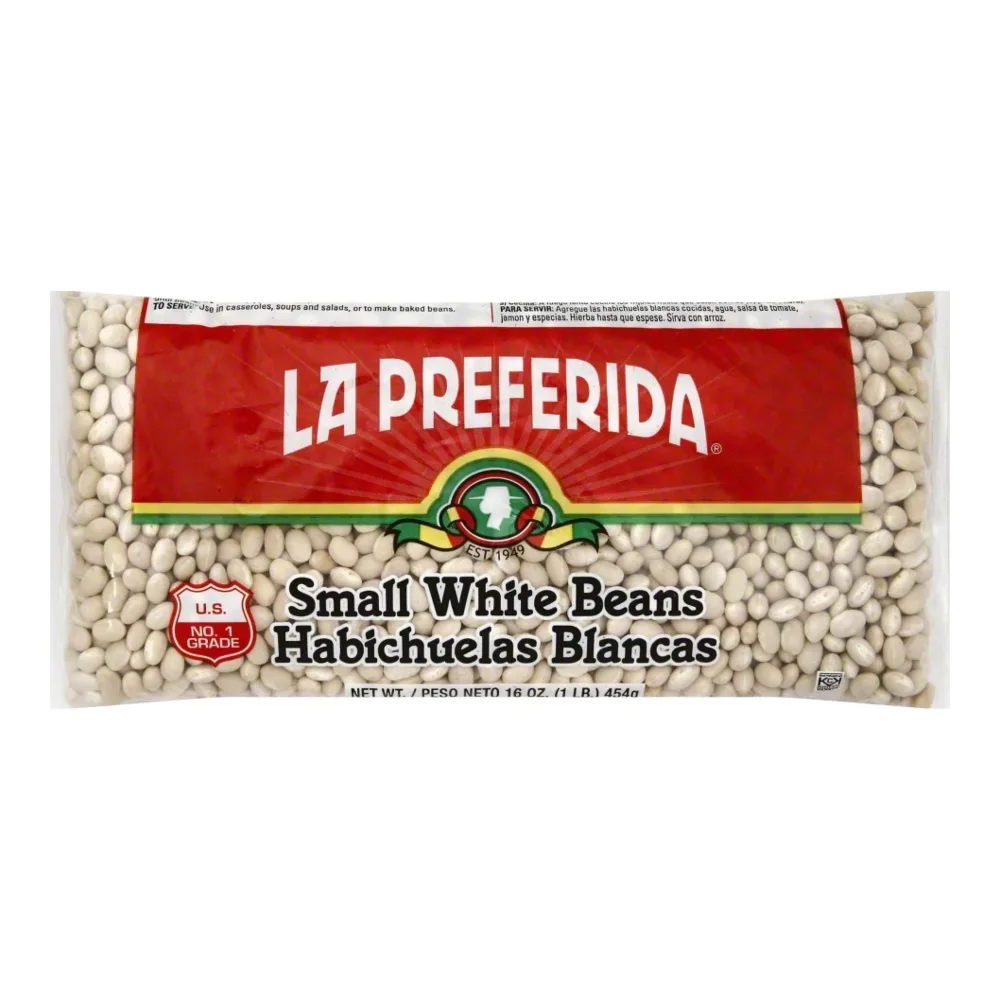 071524011803 LP SMALL WHITE BEANS BAG 16Z - Image 1