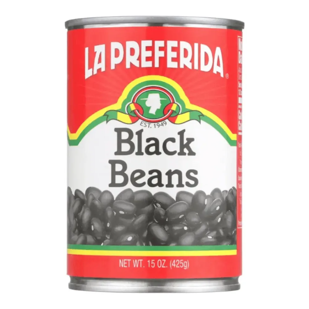 071524017676 LP BLACK BEANS 15Z - Image 1
