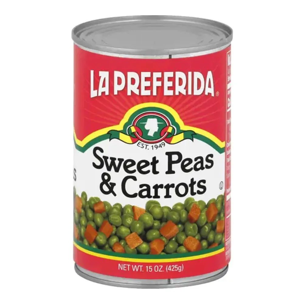 071524018376 LP SWEET PEAS & CARROTS 15Z - Image 1