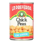 LP CHICK BEANS / LOW SODIUM 15Z
