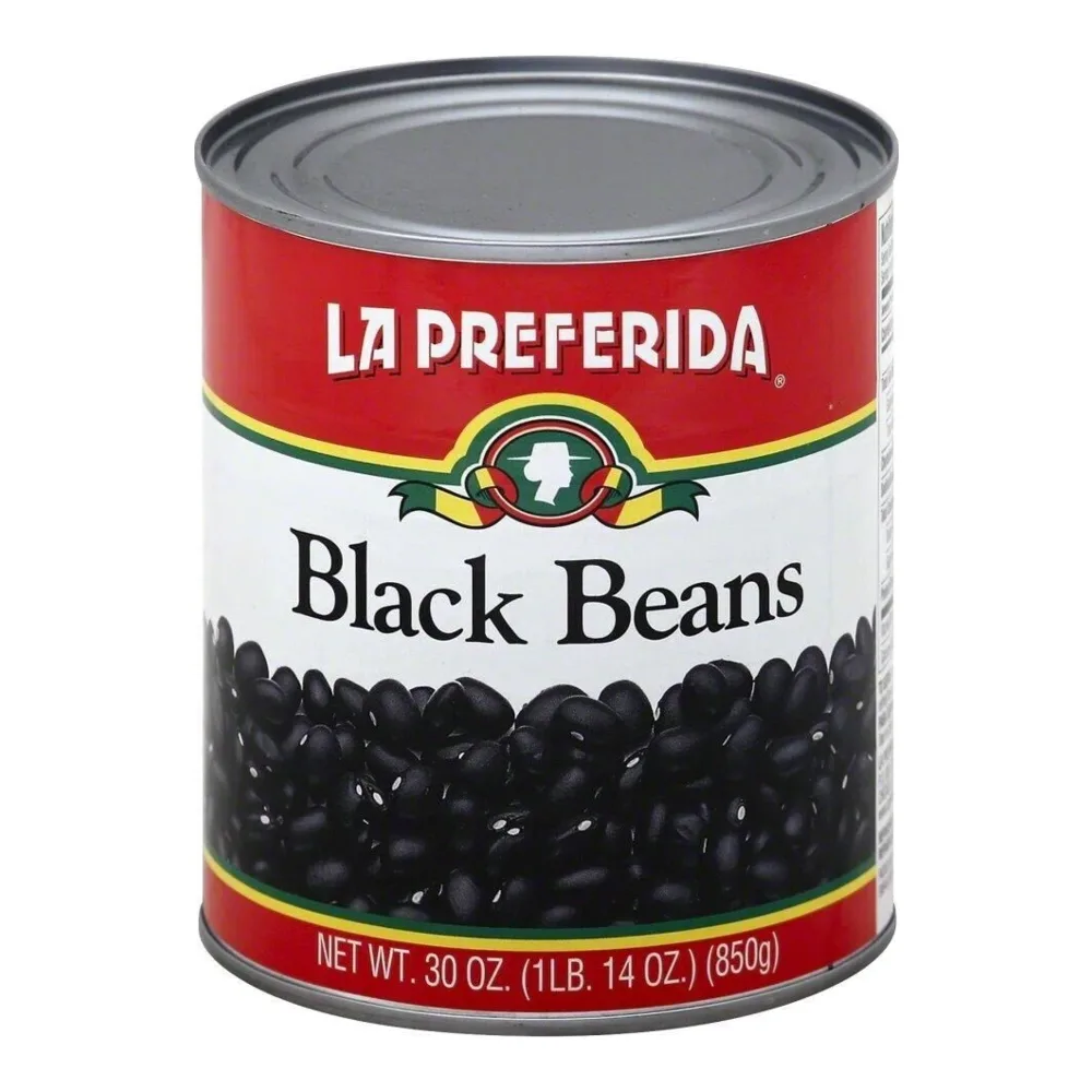 071524020102 LP BLACK BEANS 30Z - Image 1