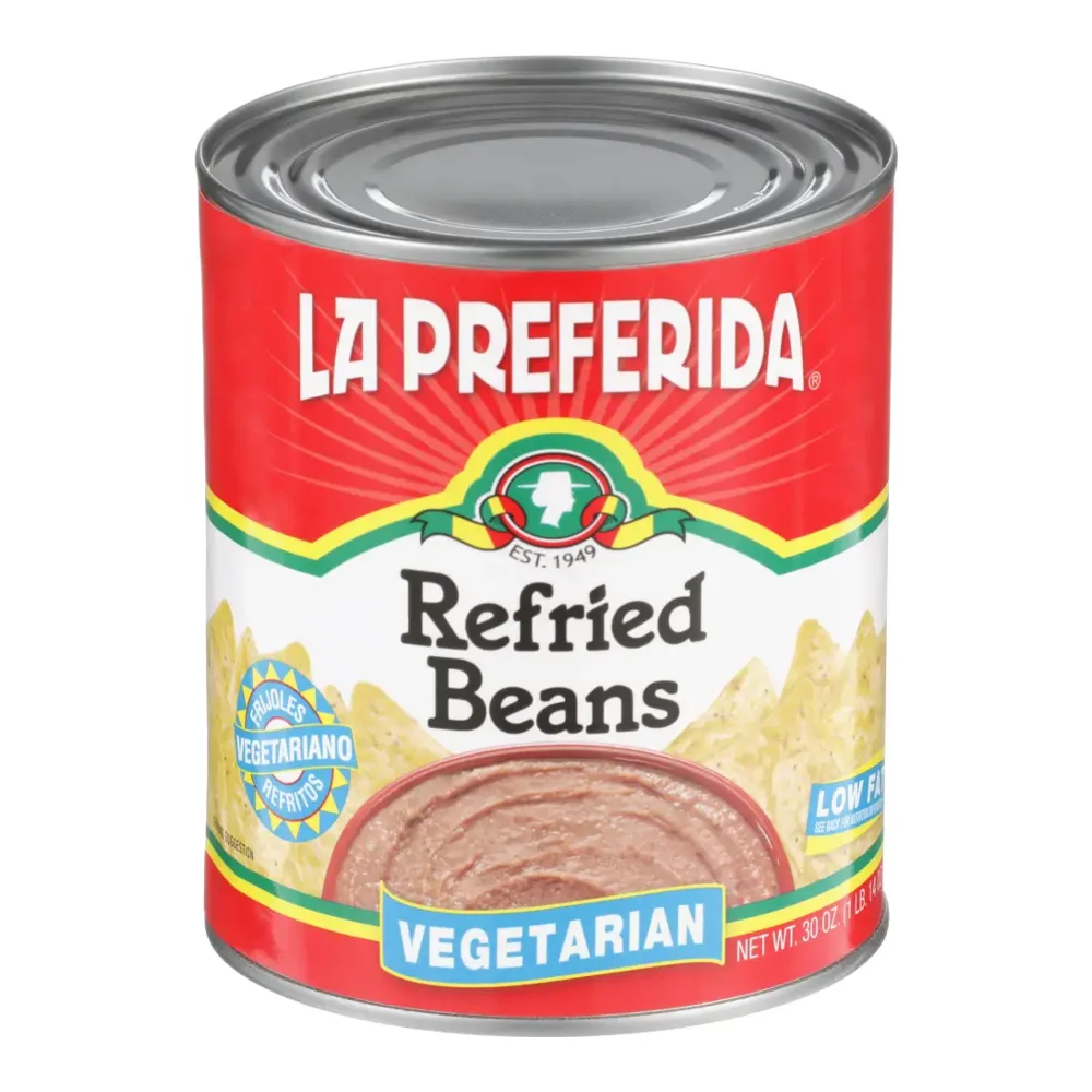 071524100378 LP REFRIED BEANS/VEGETARIAN 30Z - Image 1