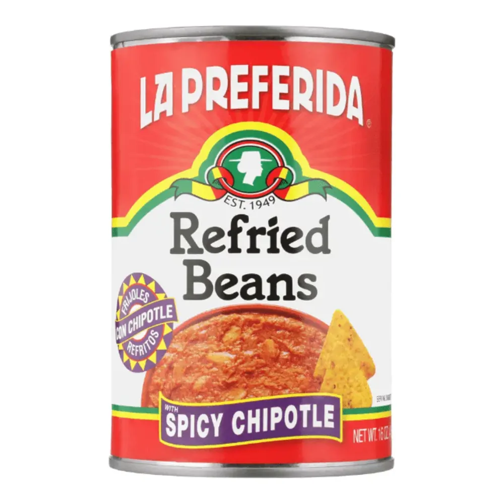 071524100491 LP REFRIED BEANS W/CHIPOTLE 16Z - Image 1