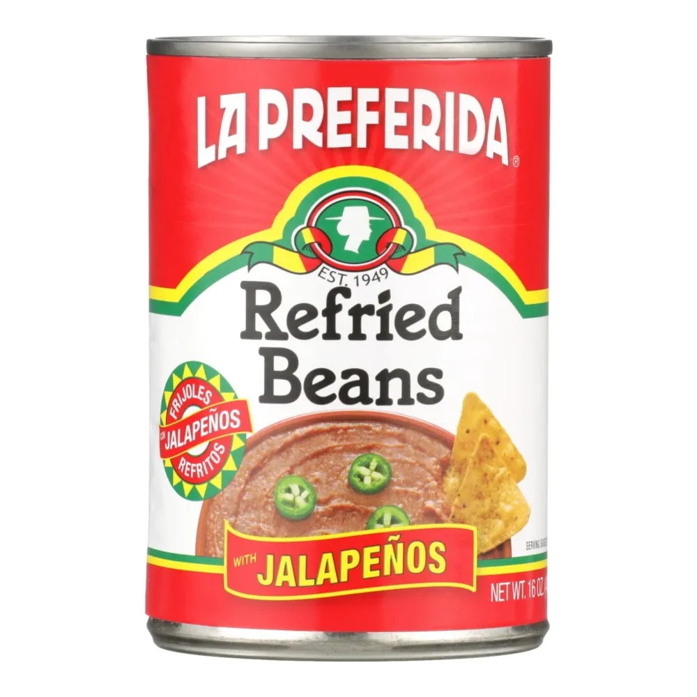 071524102198 LP REFRIED BEANS/JALAPENOS 16Z - Image 1