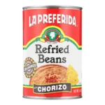 LP REFRIED BEANS W/CHORIZO 16Z