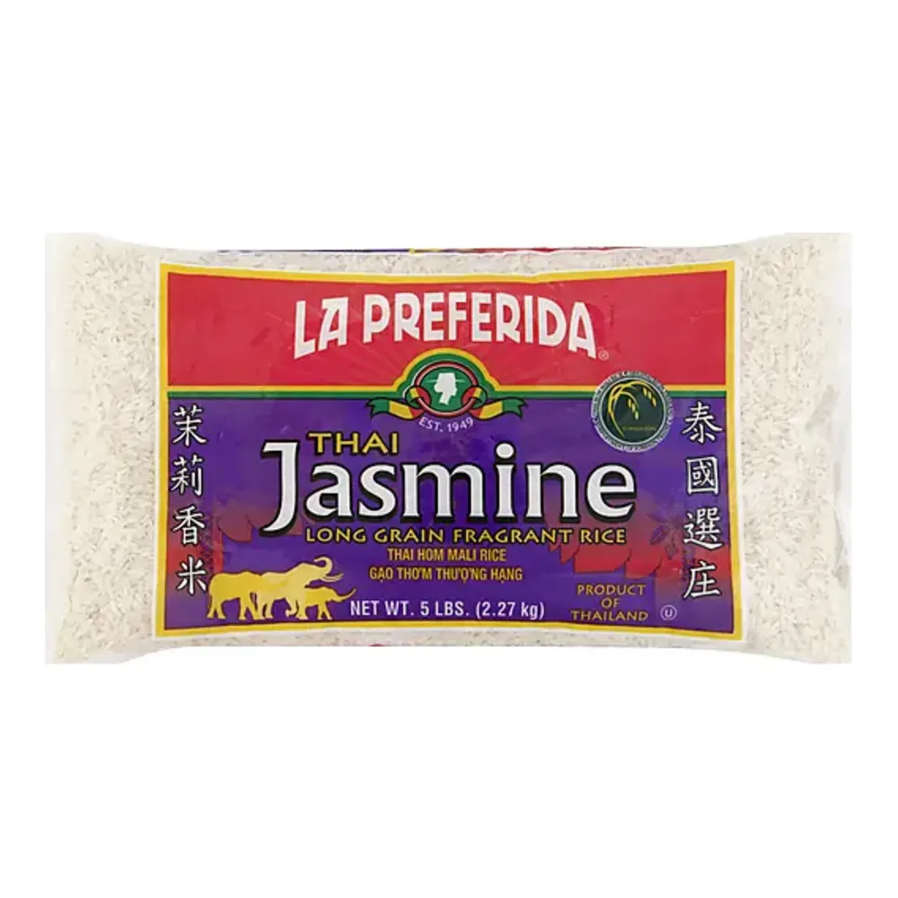 071524130047 LP JASMINE RICE 5LB - Image 1