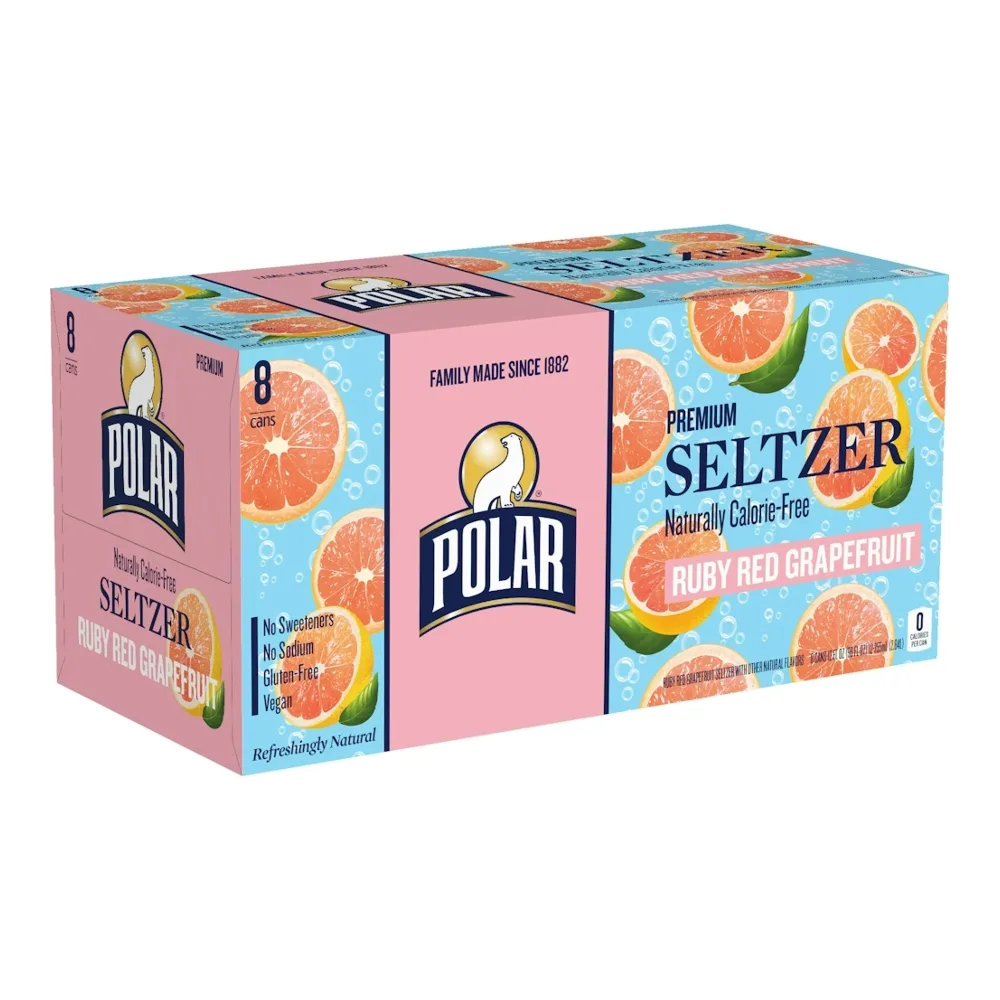 071537003680 POLAR SLZTR RUBY GRPFRT 12Z/8PK - Image 1