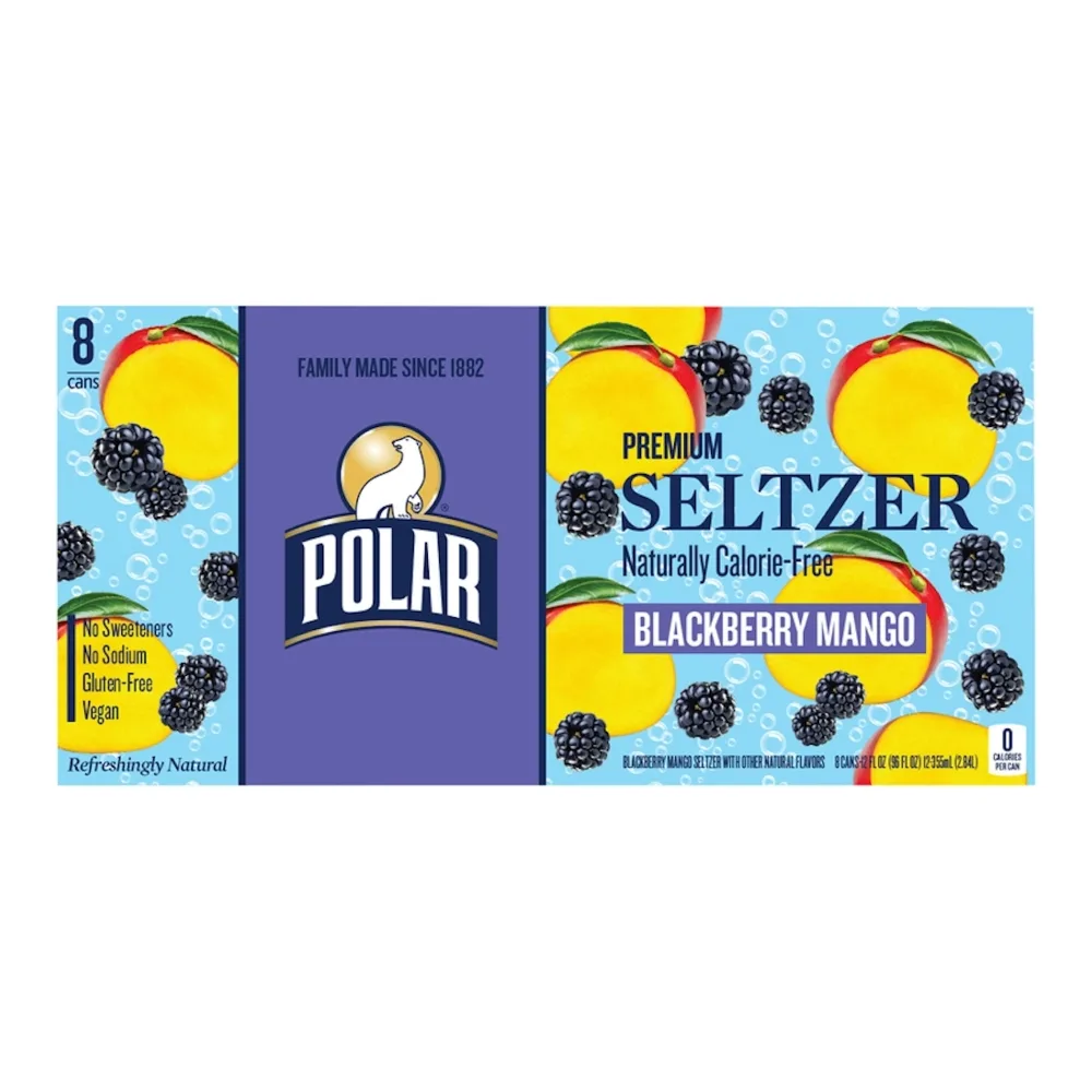 071537303827 POLAR SLZTR BLBRY MANGO 12Z/8PK - Image 1