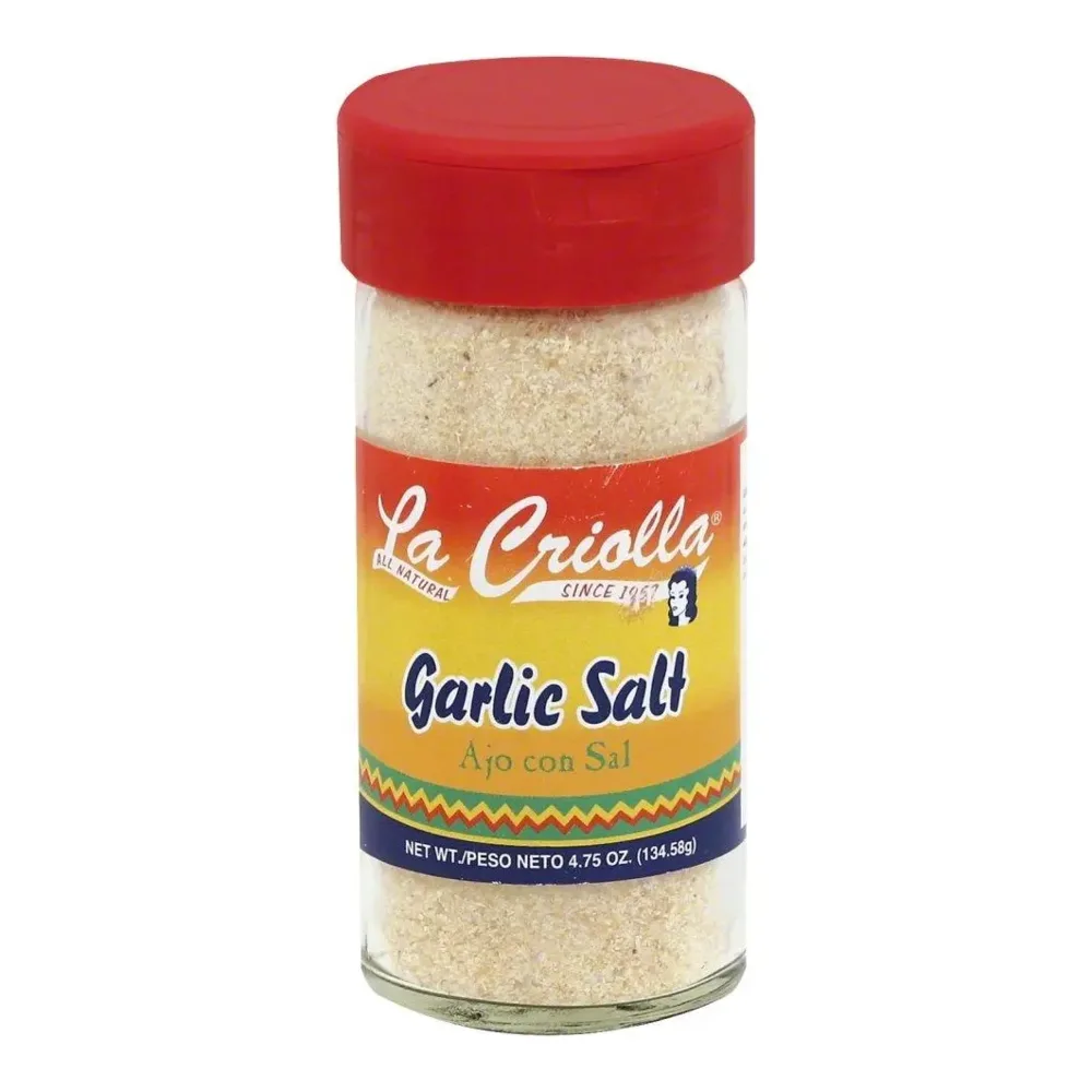 071692000494 CRIOLLA GARLIC SALT 4Z - Image 1