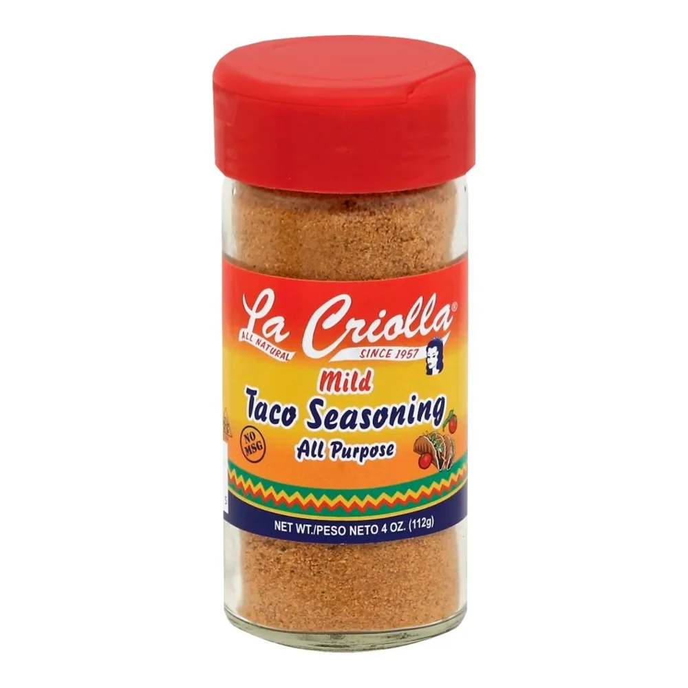 071692001415 CRIOLLA TACO SEASONING MILD 4Z - Image 1