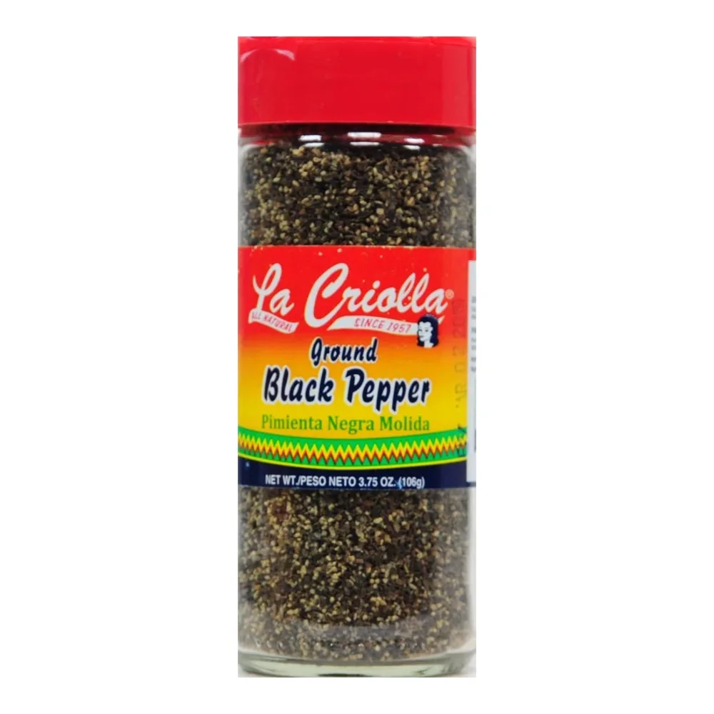 071692001583 CRIOLLA GROUND BLACK PEPPER 3.75Z - Image 1