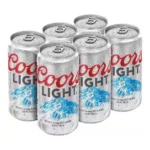 COORS LIGHT CANS 12Z/6PK