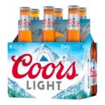 COORS LIGHT BOTTLES 12Z/6PK