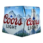 COORS LIGHT ALUM BOTTLES 16Z/9PK