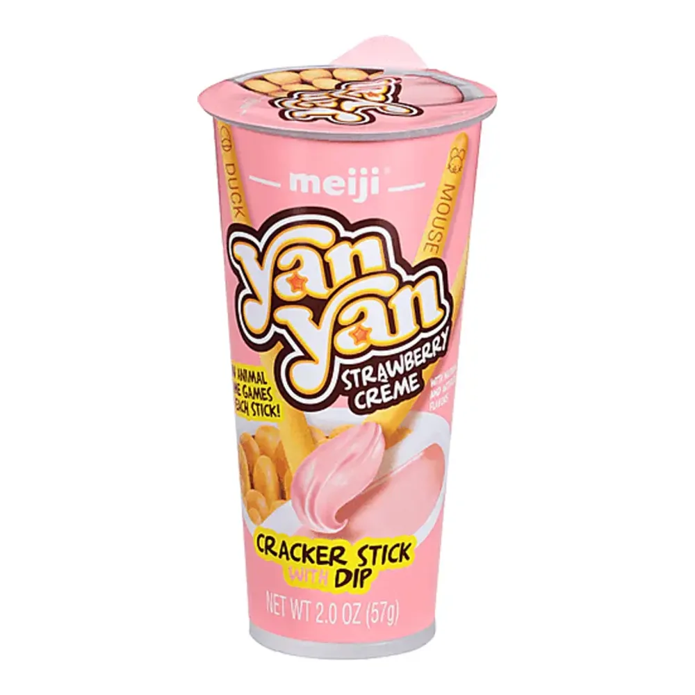 072320600031 YAN-YAN STRAWBERRY CREME 2Z - Image 1