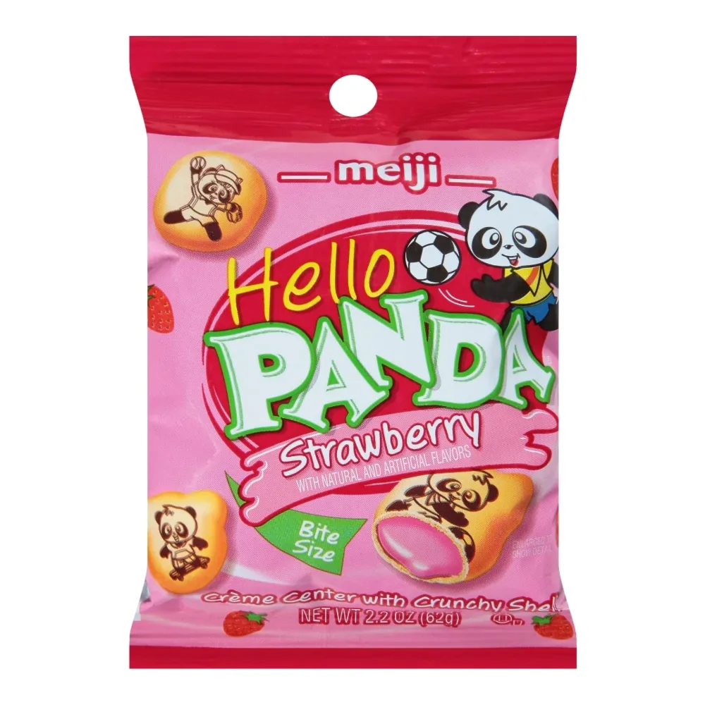 072320700823 HELLO PANDA STRAWBERRY COOKIE 2Z - Image 1