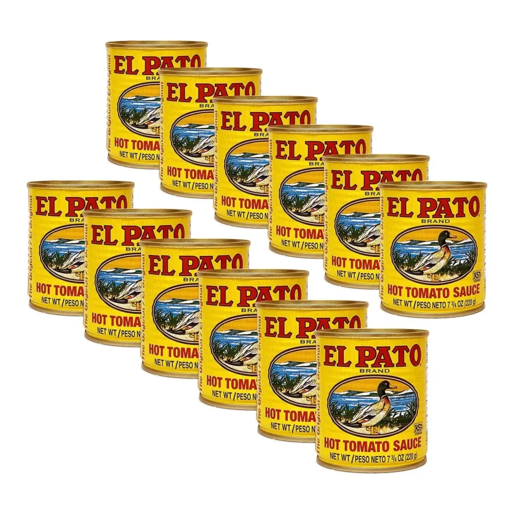 072360002017 EL PATO HOT TOMATO SAUCE 7Z - Image 1