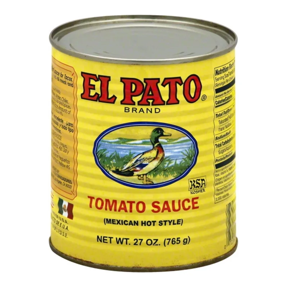 072360002024 EL PATO HOT TOMATO SAUCE 27Z - Image 1