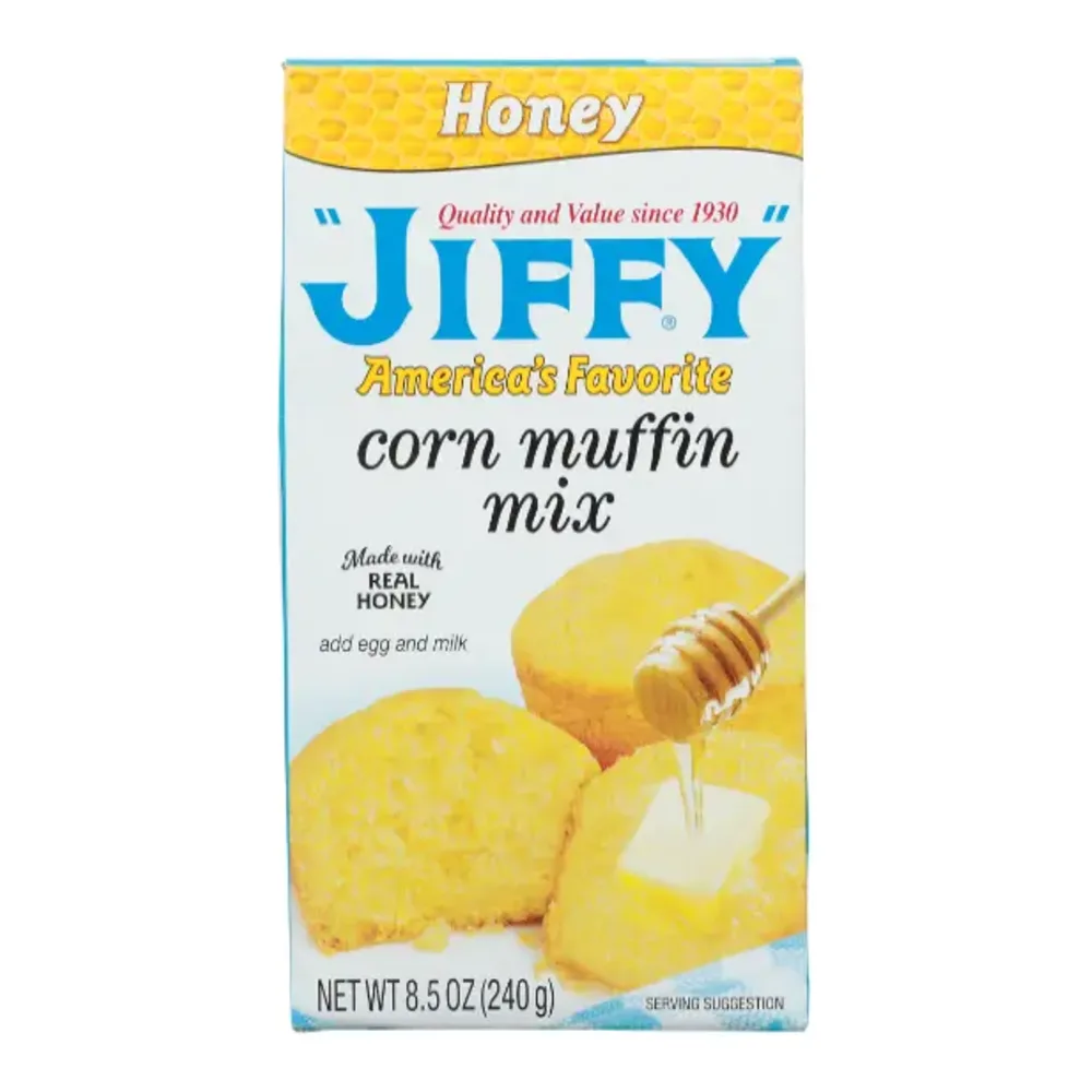 072486002205 JIFFY CORN MUFFIN MIX 8Z - Image 1