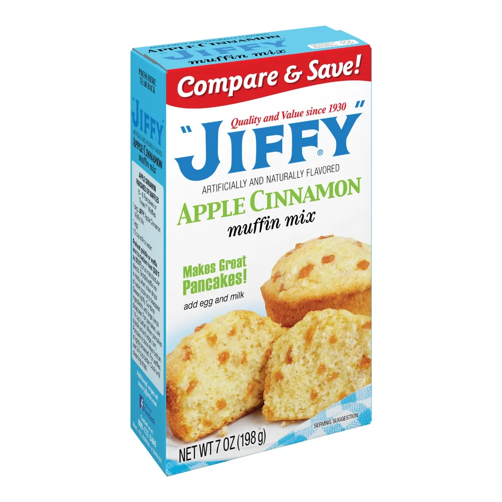 072486002502 JIFFY APPLE/CINN MUFFIN MIX 7Z - Image 1