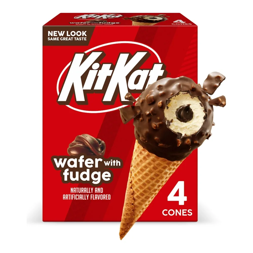 072554854804 NESTLE KIT KAT CONES 4PK - Image 1